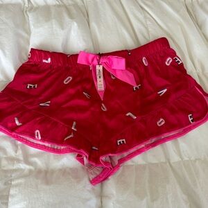 Victorias Secret Satin Sleep shorts